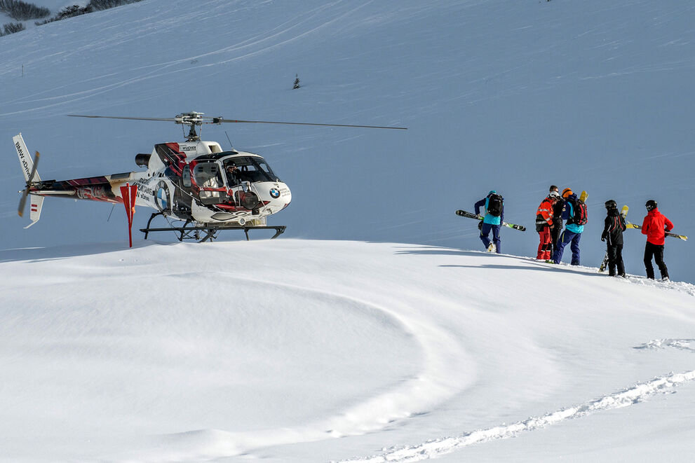 Heliskiing & heliboarding in Arlberg
