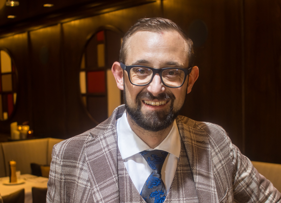 Gastgeber Johannes Pfefferkorn